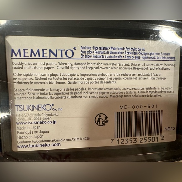 Set of 3 Stamps with Ink Pads - Picture 2 of 7